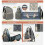 Multi-Function Baby Diaper Backpack Folding Bed Nappy Mom Changing Bag 4