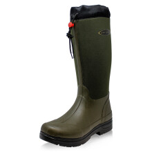 (11 UK EU45, Green) Dirt Boot Unisex Neoprene Fleece Lined Wellington Muck Wellies Thermal Winter Boots