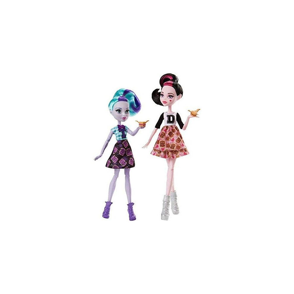 Monster High School Spirit 2 Pack Draculaura and Twyla Doll