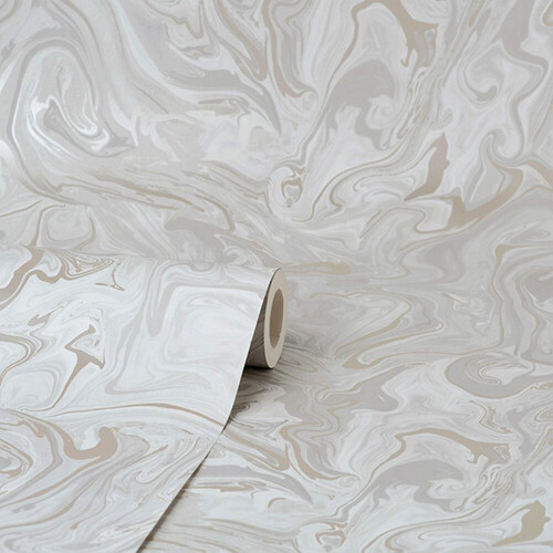 Fine Decor Fine Decor Marble Natural Grey Wallpaper FD43056 1