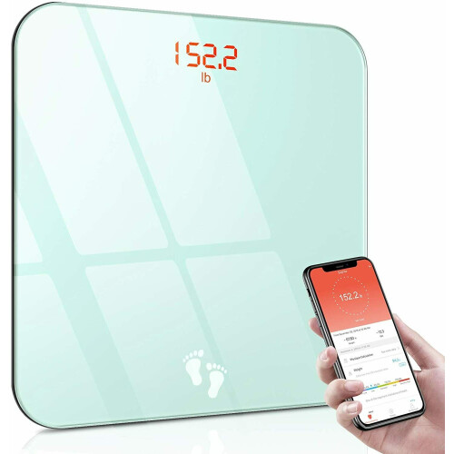 Digital Bathroom Scales, Smart Bluetooth Scales for Body Weight
