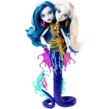 Monster High Great Scarrier Reef Peri and Pearl Serpentine Doll