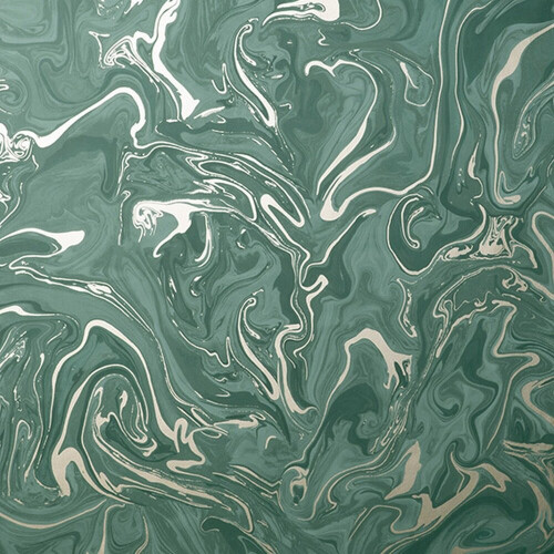 Fine Decor Fine Decor Marble Emerald Green Wallpaper FD43058 - Metallic, Washable, Offset Pattern, 53cm Repeat, 10.05m Roll