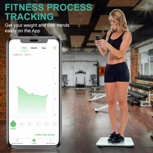 Digital Bathroom Scales, Smart Bluetooth Scales for Body Weight 1