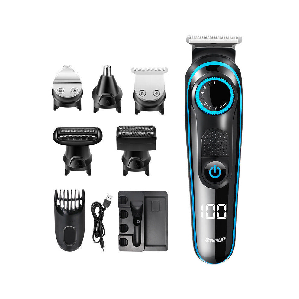 Greenzech 5 In 1 Electric Shaver Razor Hair Clipper Nose Trimmer
