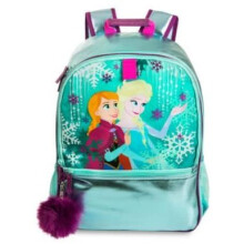 Disney Frozen Backpack with features gorgeous artwork of Anna and Elsa