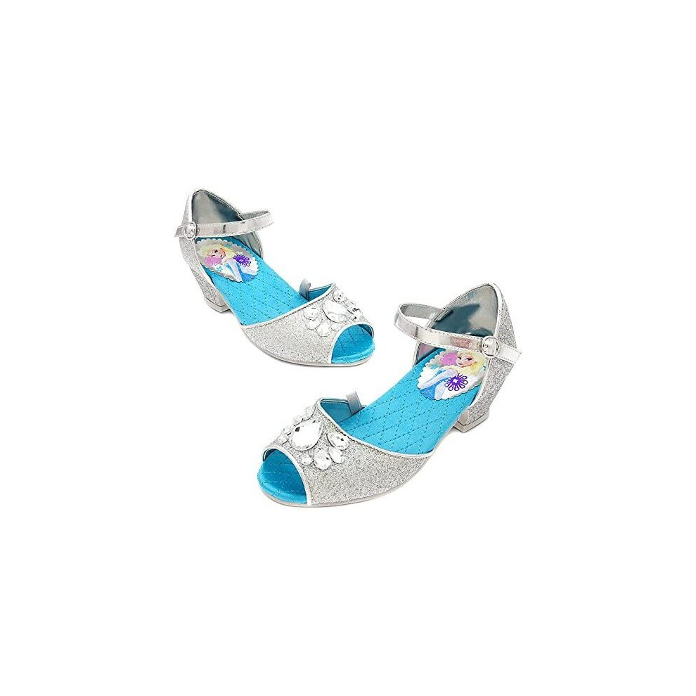 Disney Frozen Elsa Sparkle Shoes for Girls [US Size 7]