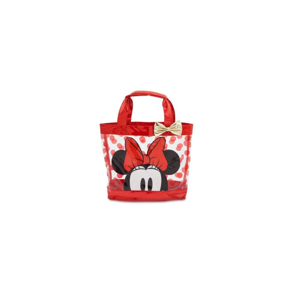 Disney Minnie Mouse Swim Bag Tote Style Red