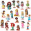 Disney Disney Animators' Collection Mega Figure Set- 20 pieces with Display 1
