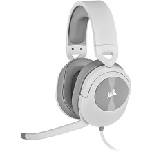 Corsair HS55 SURROUND Gaming Headset (Leatherette Memory Foam Ear Pads, Dolby Audio 7.1 Surround Sound on PC and Mac,...