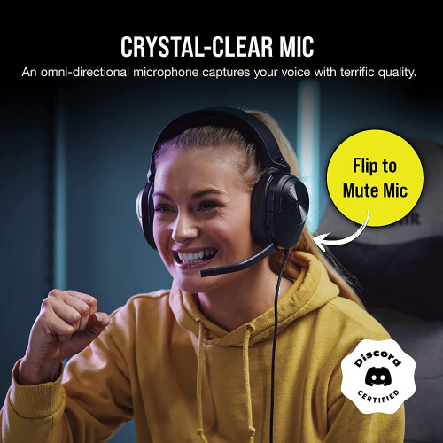 Corsair CORSAIR HS55 Surround Carbon Gaming Headset med ledning 2