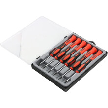 TIMCO Precision Screwdriver Set - Assorted Sizes - 6 Screwdrivers - Ergonomic Handles for an Extra Soft Grip - Magnetic Tips to...