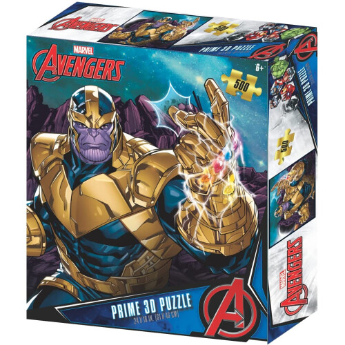 Prime 3D ST32643 Thanos 3D Puzzle, Multicolored