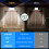 [4 Pack] Solar Security Lights Outdoor Super Bright 178LED Solar Wall Lights 270Wide Angle Solar Motion Sensor Lights IP65... 3