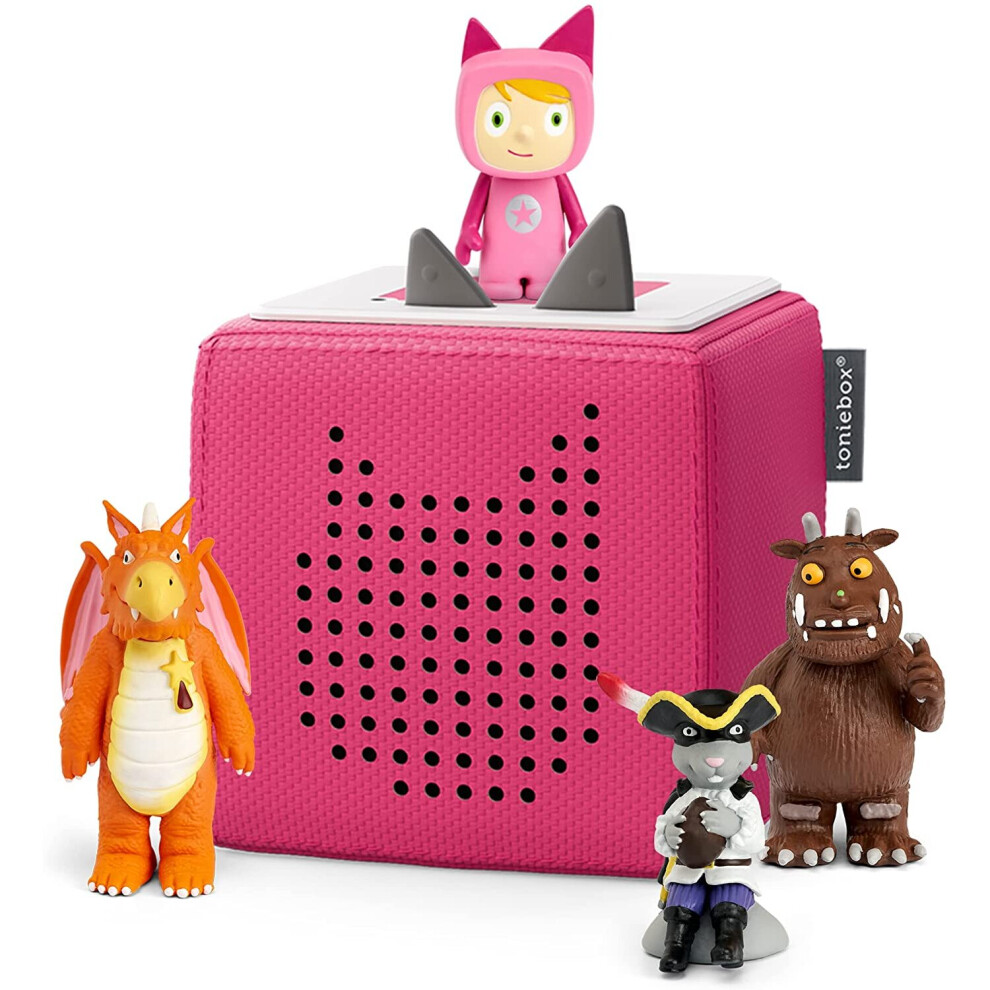 Photos - Other Toys tonies Toniebox Julia Donaldson Bundle Incl. 1 Creative 3 The Gruffalo, Zog, and Highway Rat, Screen-Free Audiobooks and Kid