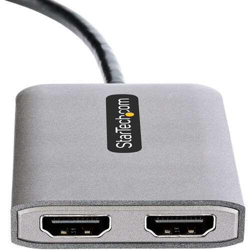 StarTech.com Hub DisplayPort HDMI Doble - StarTech.com - Convertidor DisplayPort Macho a HDMI - Negro 2