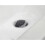 Bristan Bristan W BASIN04 BLK Round Basin Clicker Waste Slotted, Black 3