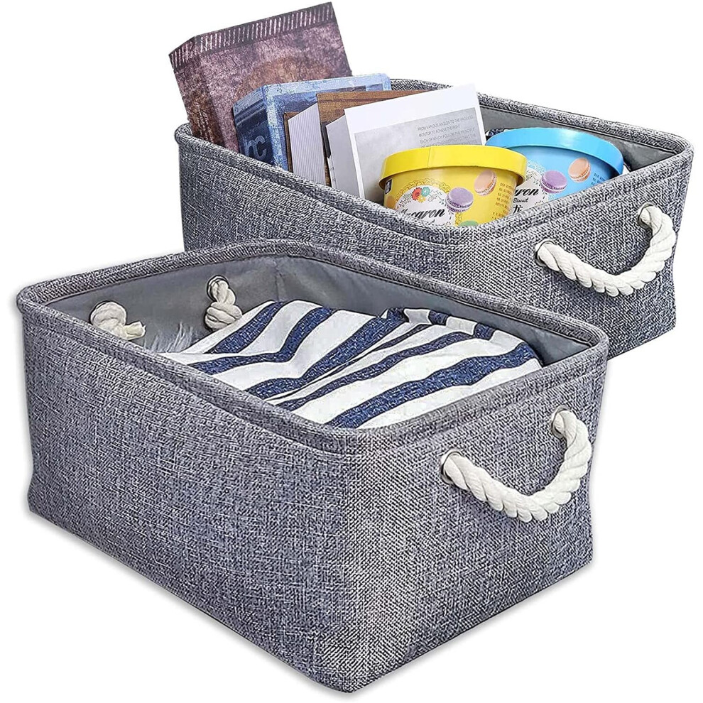Small storage baskets for shelves discount