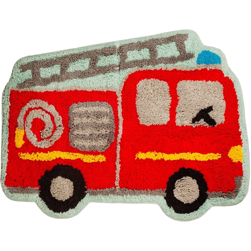 Fire Engine Rug Red Sass & Belle