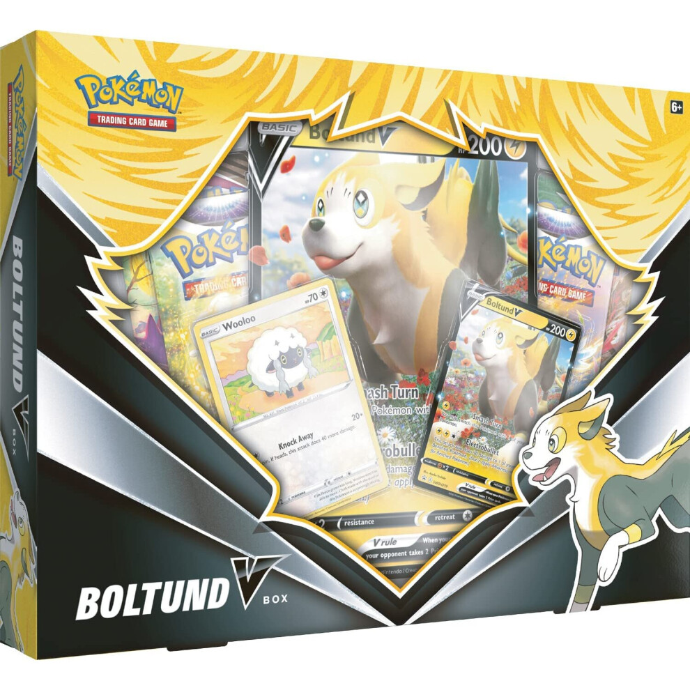 Pokemon 820650851186 Cards: Boltund V Box, Multicolor