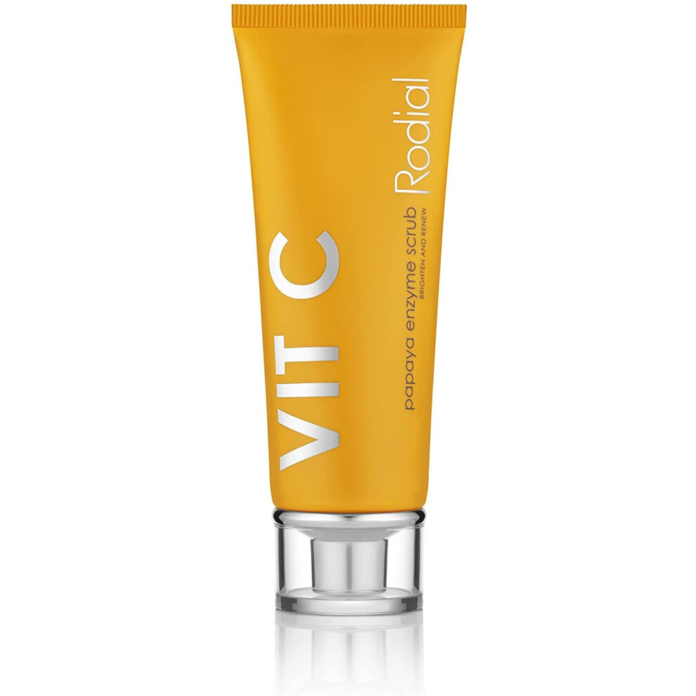 Isdp Rodial Vit C Papaya Enzyme Scrub - Brightening Exfoliator For Radiant Skin (Hj8u)