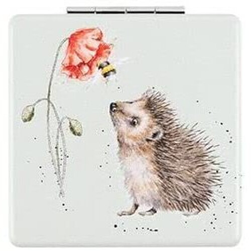 Wrendale Wrendale Designs Hedgehog Busy as a Bee Mirror
