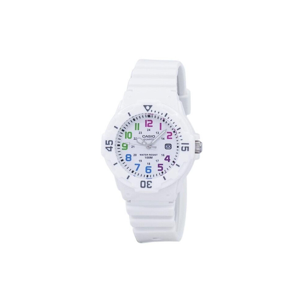 Casio Lrw-200H-7Bvdf Womens Enticer Analog Dial Watch, & Black White