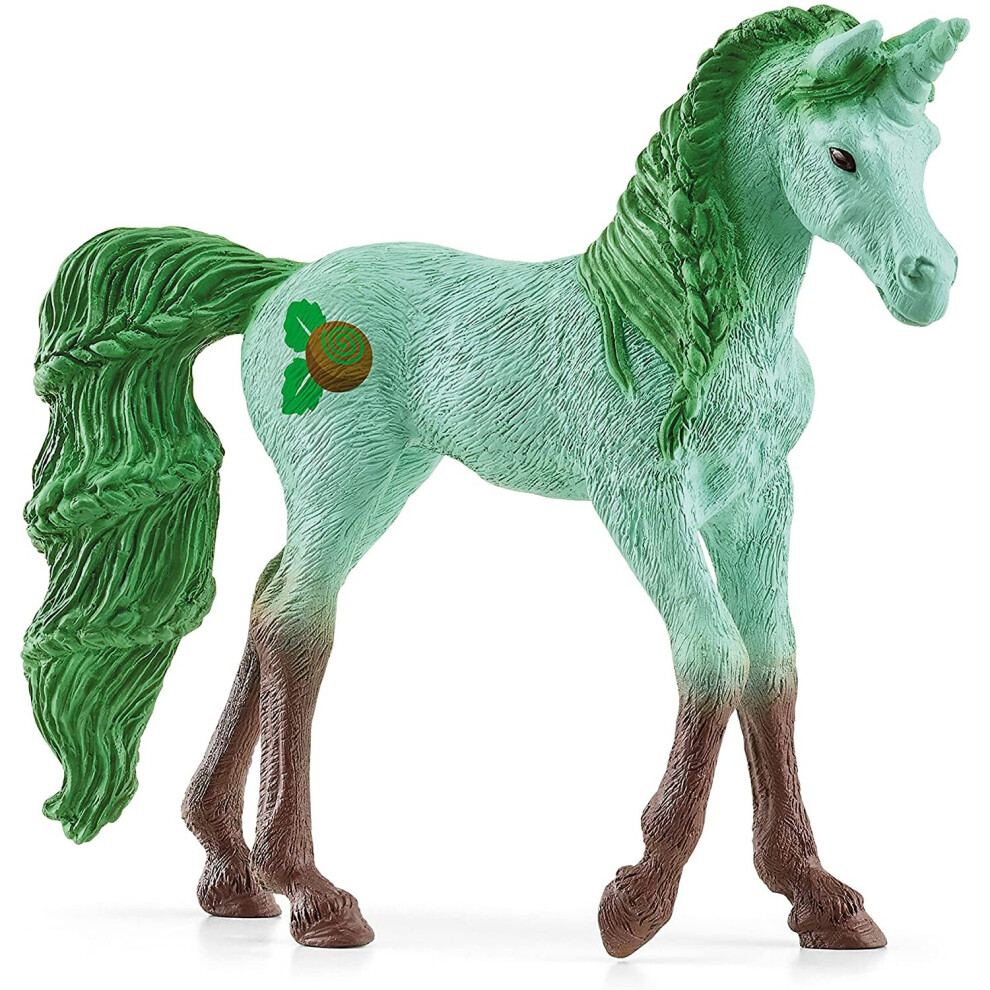 SCHLEICH 70734 bayala Collectible Unicorn Mint Chocolate Collectibles Multicoloured