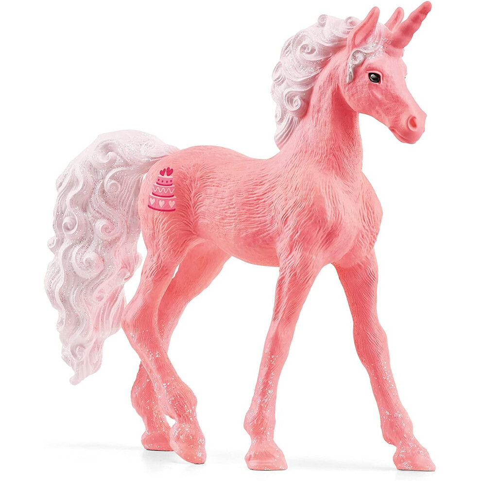 SCHLEICH 70739 bayala Collectible Unicorn Birthday Cake Collectibles, Multicoloured