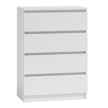 (4 Drawer) MODERN - White Chest Of Drawers Bedroom Furniture Storage Bedside 2 to 8 Drawers