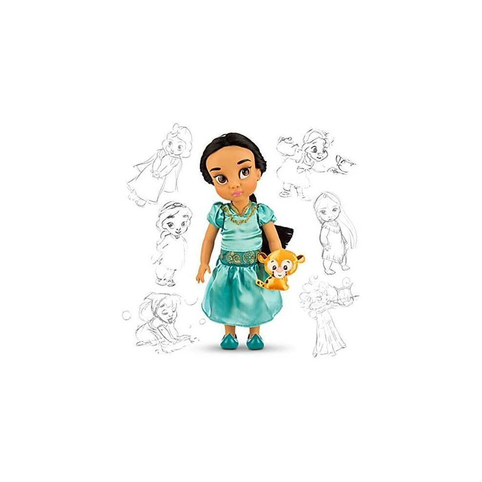 New Disney Official Aladdin 38Cm Jasmine Animator Toddler Doll