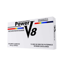 Power V8, 4 capsules. for potency, erection stimulation, premature ejaculation