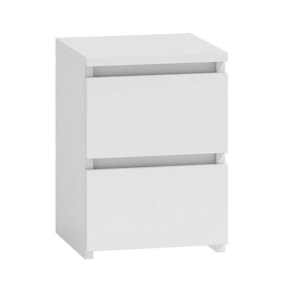 (Small Bedside) MODERN - White Chest Of Drawers Bedroom Furniture Storage Bedside 2 to 8 Drawers