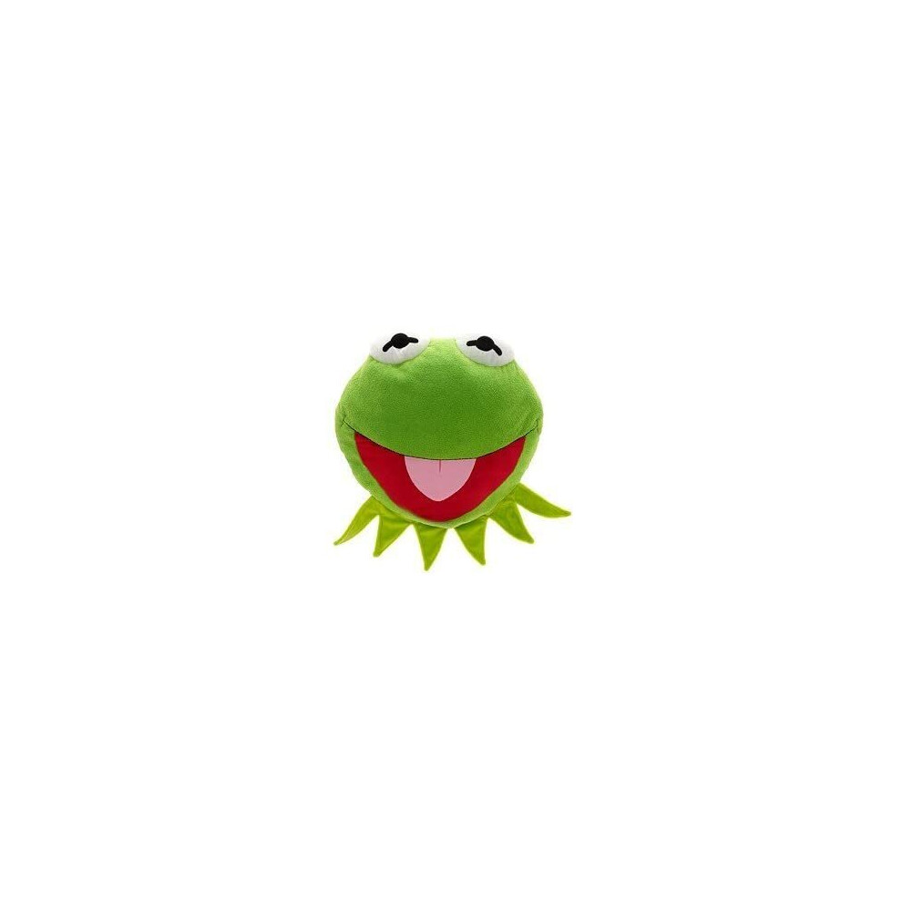 Disney Muppets Kermit the Frog Face Cushion Pillow Plush