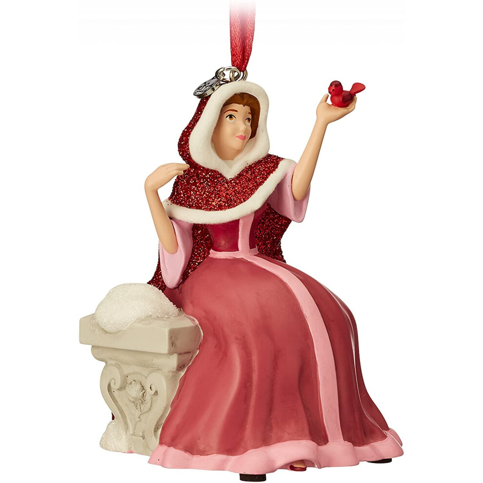 Disney Belle Singing Sketchbook Ornament - Beauty and The Beast