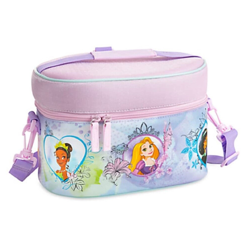 Disney Store Princess Ariel Tiana Jasmine Rapunzel Aurora Lunch Tote