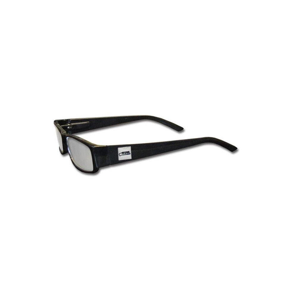 Siskiyousports Black Siskiyou Sports Frgb155-1.75 Nfl Seattle Seahawks Plus 1.75 Reading Glasses