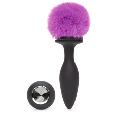 (L) Anal plug Happy Rabbit Purple