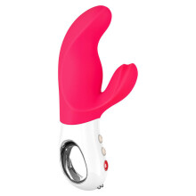 Dual Stimulation Vibe Fun Factory Miss Bi White/Pink
