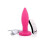 Ace Remote Control Vibrating Butt Plug The Screaming O Silicone Conical Pink 1