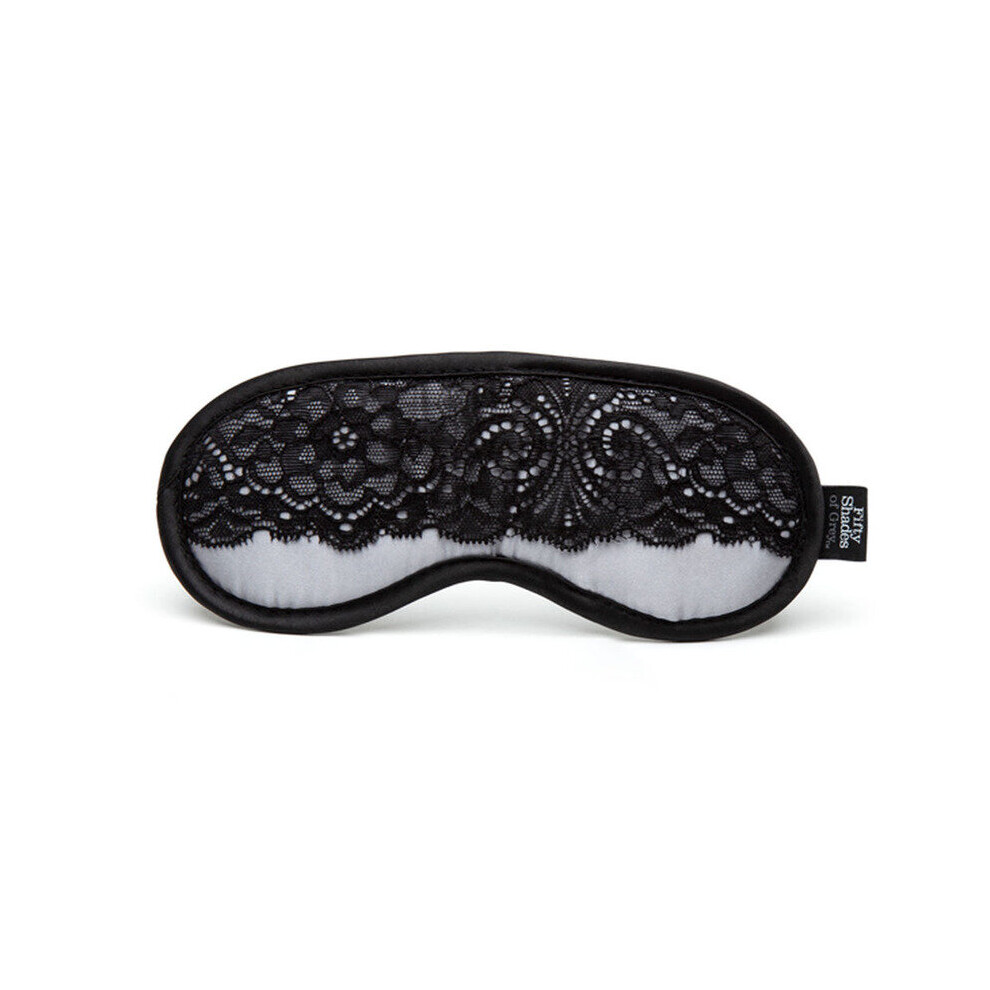 FIFTY SHADES - Satin and Lace Blindfold - Image 4