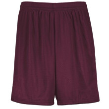 ASI 1851.745.XXS Youth Modified Mesh Shorts, Maroon - 2XS