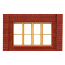 Design Preservation Models DPM30147 HO Scale One Story Victorian Windows Modular System