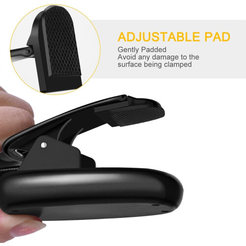 Rechargeable Book Light,  14 LED Double Head Clip on Reading Light 1