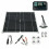 100 W solpanelkit, 12 V batterilader, 40 A controller – til campingvogn, båd og bil 2