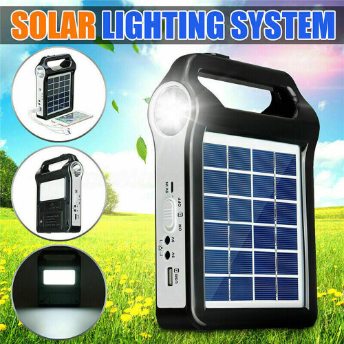 Solar Power Bank with Torch, 2400mAh LED External Battery Pack Charger