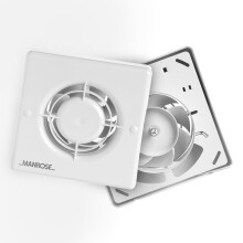 Manrose XF100LV SELV 12V Low Voltage Extractor Fan 100mm / 4"