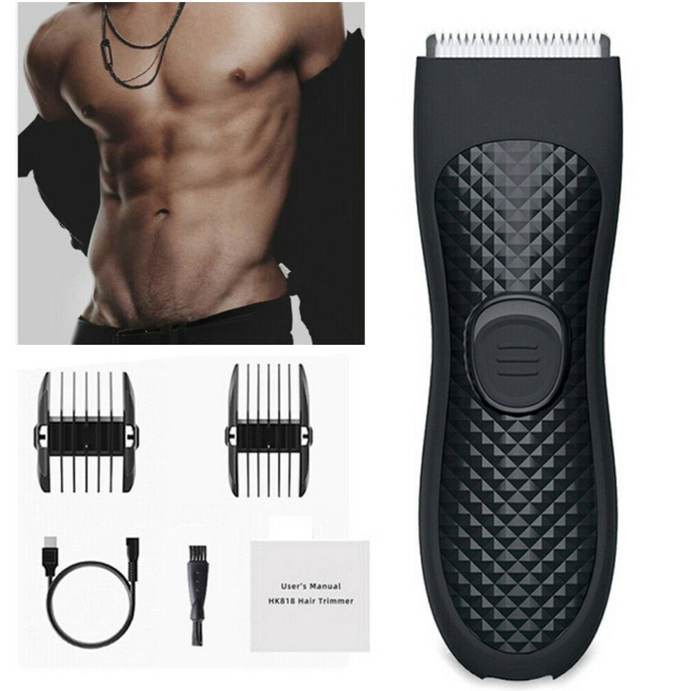 Bedee Mens Electric Hair Trimmer Shaver Balls Body Groin Groomer Waterproof