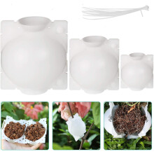 (White, L) Air Layering Propagation Balls Hight-pressure Plant Rooting Ball Root Grafting Growing Breed
