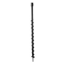 () 40/60/100mm x 800mm Earth Auger Drill Bit Fence Borer For Petrol Post Hole Digger Garden Tool